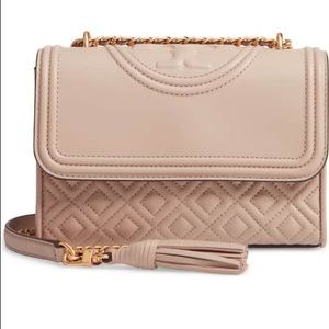 TORY BURCH small Fleming leather